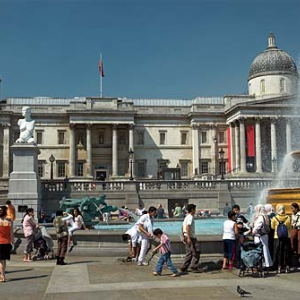 Londyn, St. James plac Trafalgar Square 